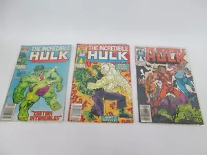 Lote de cómics vintage de Incredible Hulk 323 327 330 - Imagen 1 de 1
