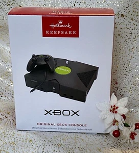 2024 Hallmark ORIGINAL XBOX CONSOLE Magic Ornament LIGHT & SOUND HALO Combat - Picture 1 of 4