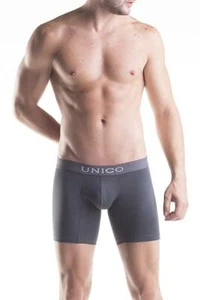 Unico Boxer Long Leg ASFALTO Cotton - Picture 1 of 3