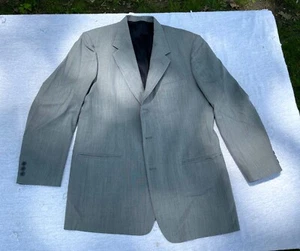 Blazer Nino Cerruti uomo 46 L lana peggiorata Rue Royale piped invecchiato - Foto 1 di 13