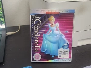 Cinderella Anniversary Edition Blu-ray + DVD + Digital Copy Multi Screen Edition - Picture 1 of 1