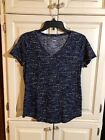 Sonoma Shirt Womens Xsmall Navy Blue Retail $13 (S-Org-17-20)