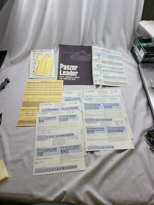 Panzer Leader Game of Tactical Warfare on Western Front  Replacement Paperwork - Image 1 of 4