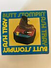 Vintage 1977 POYNTER BUTT STOMPIN ASH TRAY Plastic/Metal Battery Operated Toy
