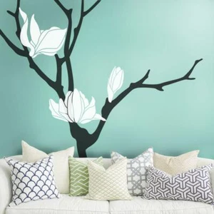 Magnolia Flower Tree Decal - Picture 1 of 8