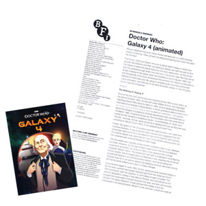 BFI Screening Exclusive DOCTOR WHO Galaxy 4 Promotional Postcard + Preview