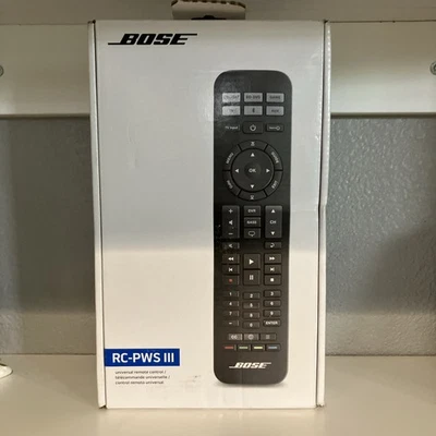 Genuine Original Bose RC PWS III Universal Remote Control OPEN BOX - Image 1 of 4