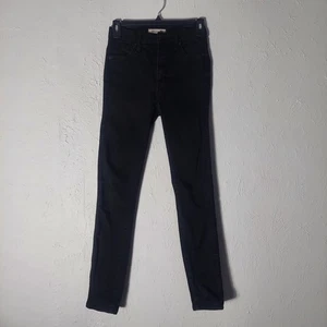 Madewell High Rise schwarze Damen Jeans Gr. 24 Skinny Stretch Comfort - Bild 1 von 12