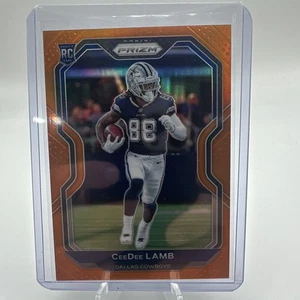 2020 Panini Prizm Rookie Orange Prizm /249 CeeDee Lamb #334 Rookie RC - Picture 1 of 3