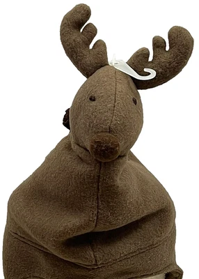 Sombrero de cazador de renos de felpa marrón Baby Gap con cola nuevo con etiquetas 12-24 meses Foto 1 de 4