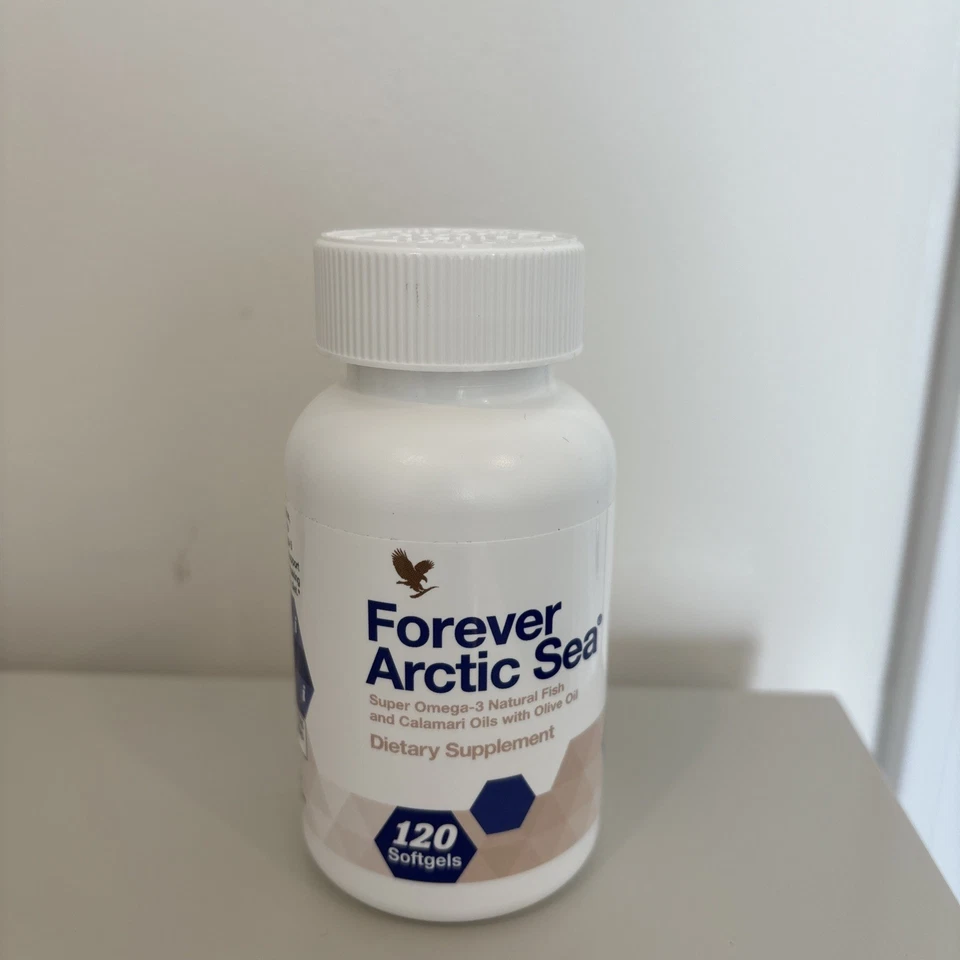 Forever Arctic Sea Super Omega 3 aceite de calamares de pescado geles blandos 120 cápsulas blandas Foto 1 de 1