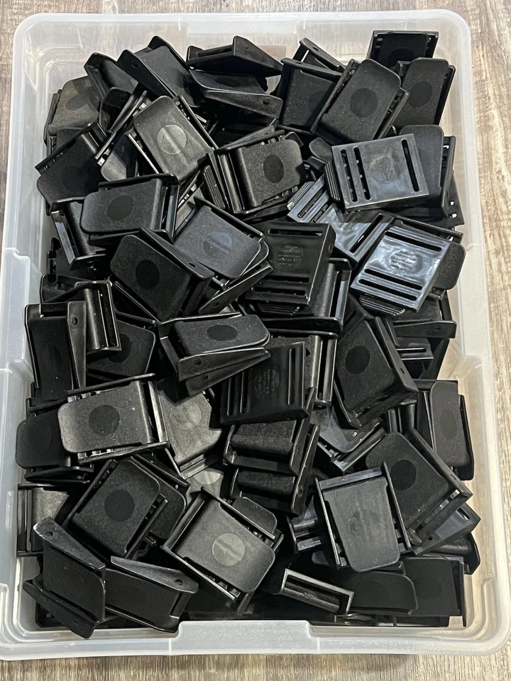 200 piezas palanca de bloqueo de leva de 2 pulgadas hebillas de plástico fijación de solapa para correas de correas Foto 1 de 4