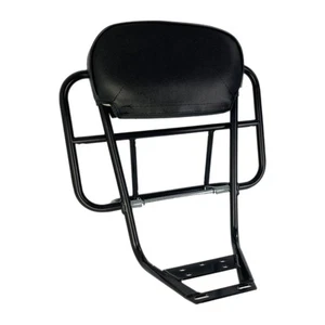 Lambretta Serie 1-3 Li GP SX TV Rückenlehne & Heckträger CUPPINI 2 in 1 - Schwarz - Bild 1 von 9