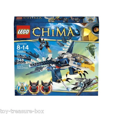 LEGO Legends of Chima Eris' Eagle Interceptor 70003 - 348 pc set - Ages 8-14 Y - Image 1 of 3