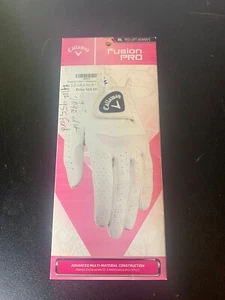 Callaway Ladies Woman’s Fusion Pro Golf Globe Left Handed SZ Medium New NOS - Picture 1 of 6