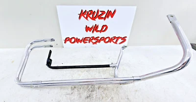 Harley FLH Electra Glide 1994 cromo alforja derecha parachoques envolvente Foto 1 de 4