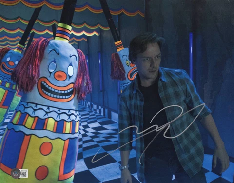 JAMES MCAVOY AUTOGRAPH SIGNED IT CHAPTER 2 11X14 PHOTO BECKETT BAS COA Cover