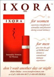 Vintage Ixora Sensuality Solution per Donna Trucco Prodotto Benessere - Foto 1 di 2