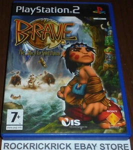 PLAYSTATION 2 GAME BRAVE THE SEARCH FOR SPIRIT DANCER PAL - Picture 1 of 3
