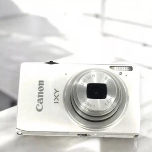 Canon IXY 420F PowerShot ELPH 320 HS IXUS 240 HS 16.1MP Digital Camera-Silver - Picture 1 of 11