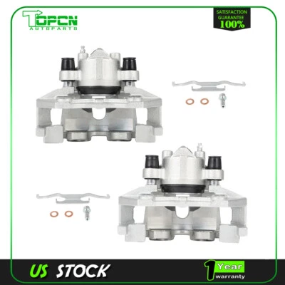 Front Pair Brake Calipers w/ Bracket For 2005-2009 Ford Escape Before 12/01/2008 - Image 1 of 4