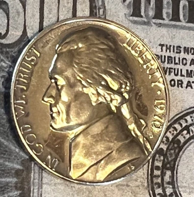 1970 S PROOF - Jefferson Nickel - Amazing Coins - Combined Shipping. - Image 1 of 2