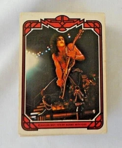 Kiss Cards Complete Set 1978 Donruss Series 1 Trading Cards Aucoin Very Good - Picture 1 of 6