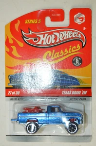 Hot Wheels Classics Series 5 Texas Drive 'Em Truck blau Diecast - Bild 1 von 8
