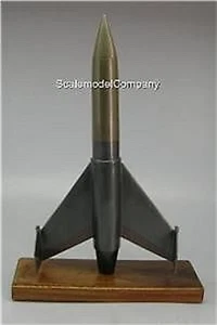 F-55 Feuerlilie-Rheinmetal-Borsig F55 Bomba Horno de Caoba Modelo de Madera Seca Pequeño - Imagen 1 de 1