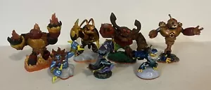 Skylanders Giants Lot Of 7. Bouncer, Hot Head, Swarm, Tree Rex. Great Condition - Picture 1 of 23