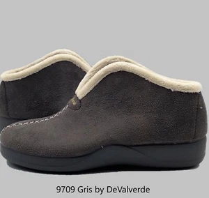 Slippers - Ladies - DeValverde 9709/9109 Gris (Grey) - Picture 1 of 2