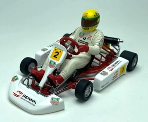 Minichamps 1/18 scale Kart Paris Bercy #2 Ayrton Senna 1993 NEW - Picture 1 of 7