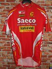 Saeco Cannondale Bike Cycling Jersey Shirt Maillot Cyclism Size S Xxl