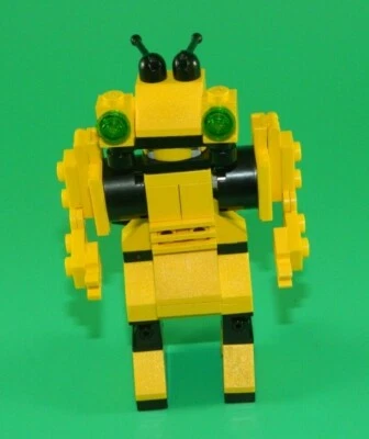 Vintage Classic Space Lego Spy Bot 1498 Yellow Custom Instructions Complete -14  - Image 1 of 4
