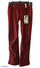 HOLDEN Snowboard Snow - SKINNY STANDARD PANTS - Maroon Women Medium