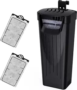 Turtle Tank Filter Aquarium Internal Filter Low-Level Waterfall Filter for Rep - Picture 1 of 11