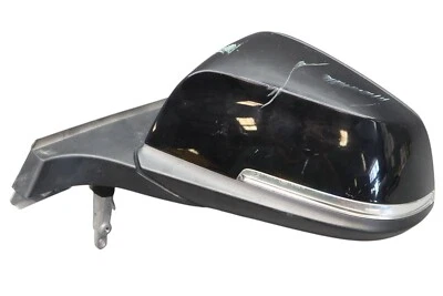 Conjunto de espejo retrovisor delantero izquierdo lado del conductor negro OEM BMW I3 I01 14-17 Foto 1 de 4