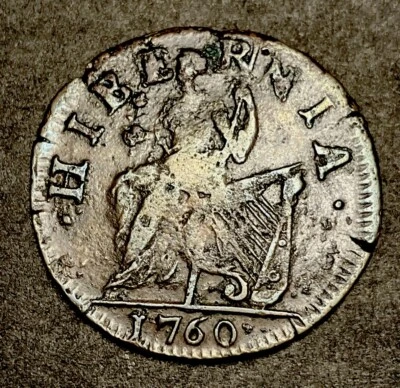 Medio centavo Voce Populi 1760 EE. UU. VOOE N.3, 2,7-E, W-13930 Foto 1 de 3