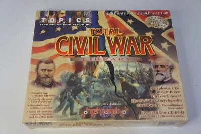 PC Big Box Total Civil War Library PC CD-ROM 5 Disc Set - NEW - Image 1 of 4