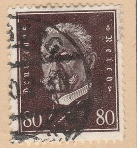 Germany Empire 1928 80pf Used DR Dt. Reich A18P34F735 - Picture 1 of 1