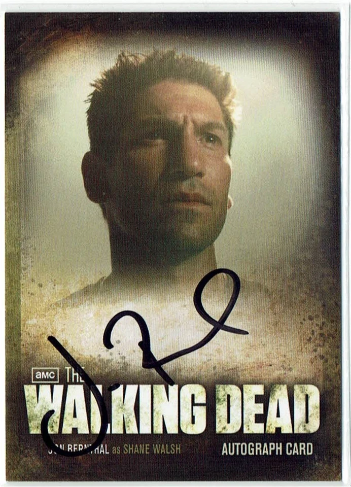The Walking Dead TWD Season 2 2012 Auto Autograph A2 Jon Bernthal as Shane Walsh - Image 1 of 1