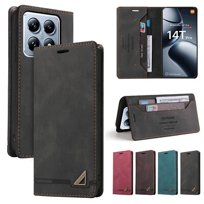 MARKENLOS Handy Tasche für Xiaomi 15T Pro 14T Cover Case Magnet Wallet Etui Schutzhülle
