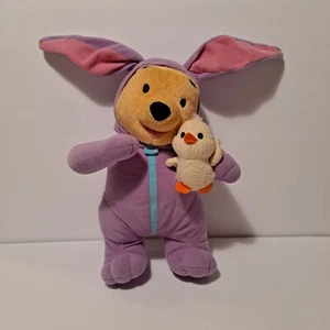 Disney Fisher Price Easter Friend Pooh Stuff Plush Bunny Rabbit 12" 2001 Mattel - Picture 1 of 6
