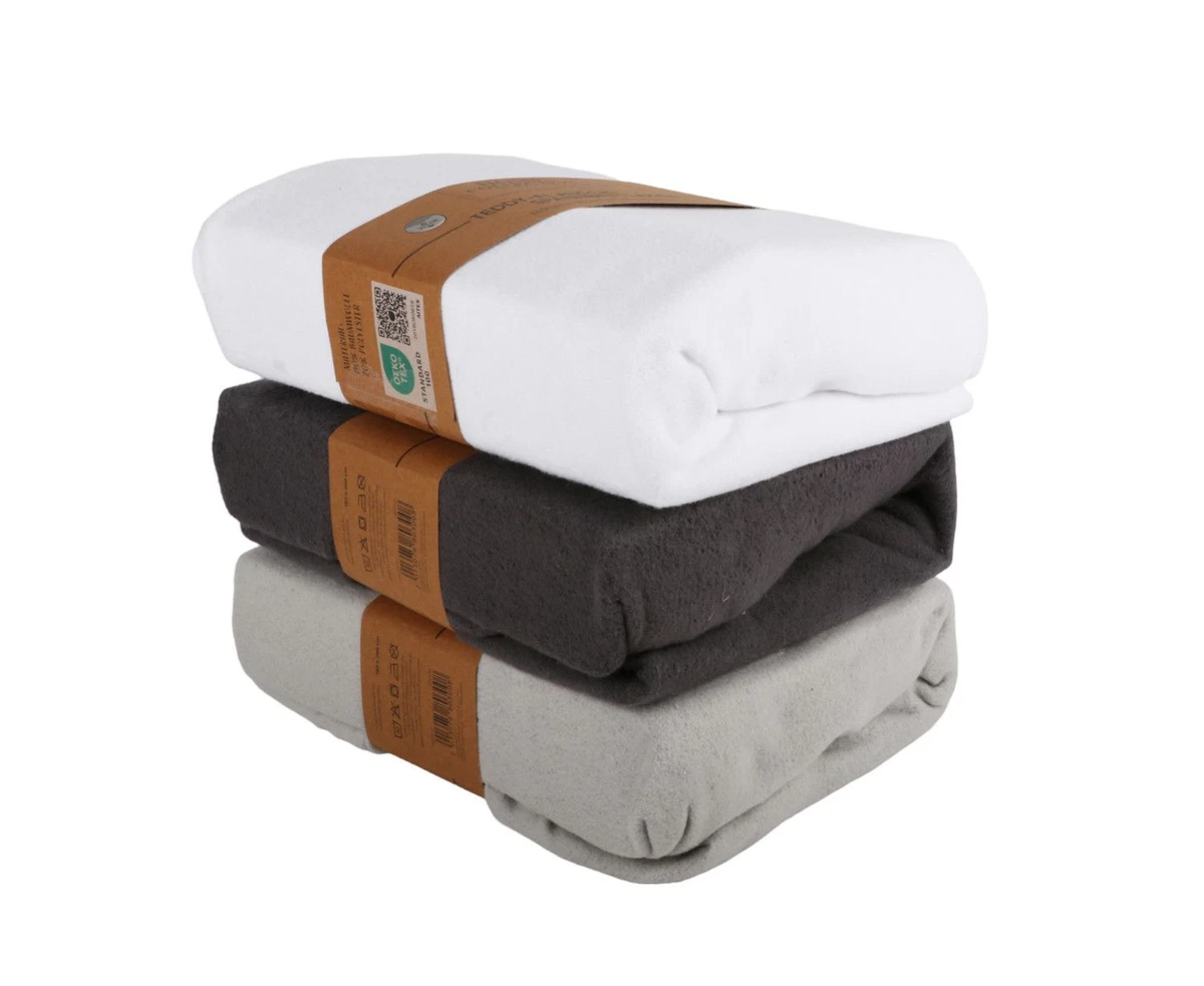 GC GAVENO CAVAILIA Teddy-Fleece Spannbettlaken – Wärmendes, Elastisches Bettlaken Aus 100% Polyester