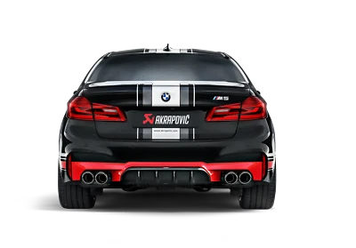 BMW M5 F90 2018-2023 Akrapovic titanio sistema de escape antideslizante Foto 1 de 4