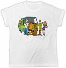 SCOOBY-DOO T-SHIRT TV MOVIE POSTER UNISEX COOL FUNNY TEE RETRO