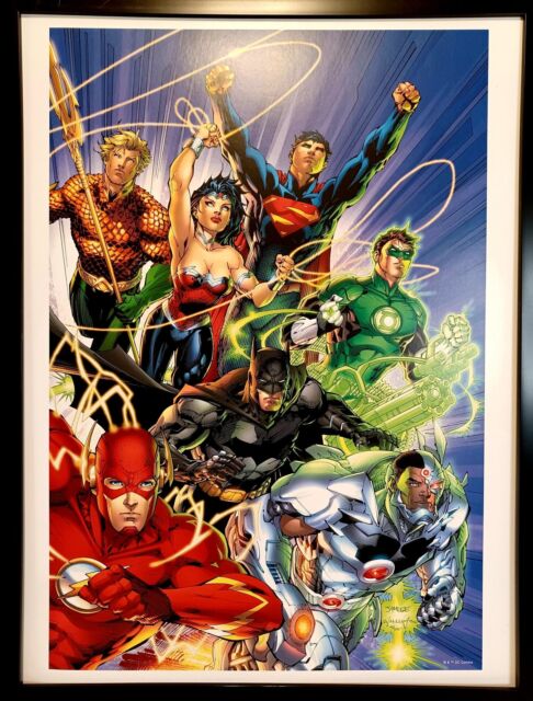 Quadro Pôster Filme Liga da Justiça Superman 60x90