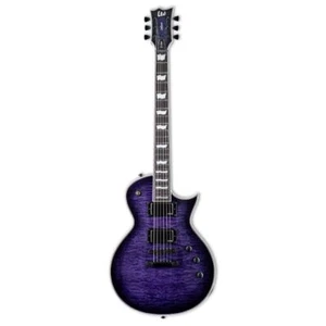 ESP LTD EC-1000 6-String Right-Handed Electric Guitar See Thru Purple Sunburst - Picture 1 of 6