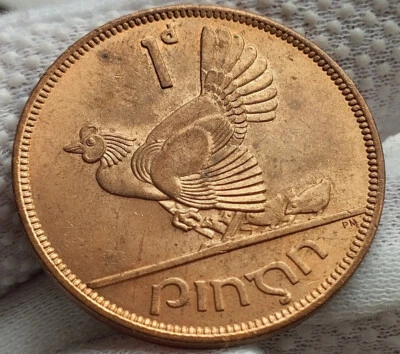 Ireland 1963 | One Penny | Irish 1d | Irish Penny | KM.11 | UNC - Image 1 of 2