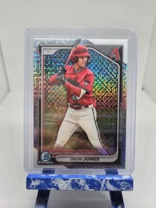2024 Bowman Chrome Druw Jones Mojo Refractor #BCP-60 Arizona Diamondbacks - Picture 1 of 2